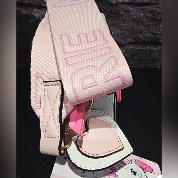 NWT Disney Aristocats Marie Pink and White Camera Crossbody Bag - Picture 5 of 9